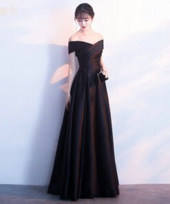 prom dress black-579-05