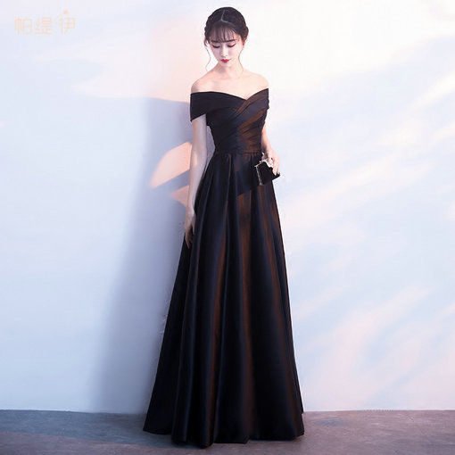 prom dress black-579-05
