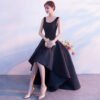 high low black cocktail dress 066302