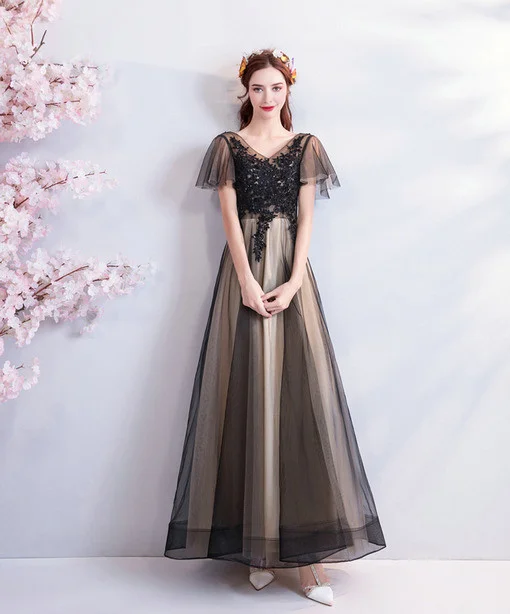 party dress black 0657-01