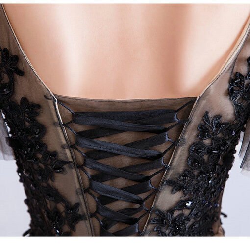 party dress black 0657-04