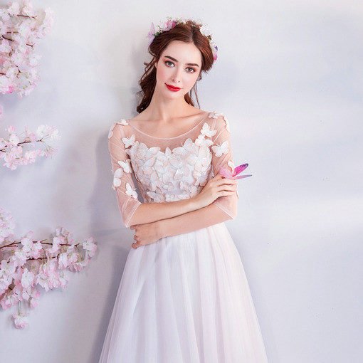 prom dress flower 0659-06