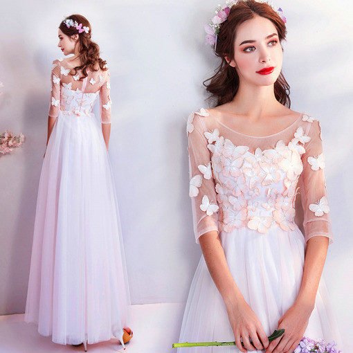 prom dress flower 0659-09