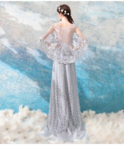 prom dress lace 0655-06