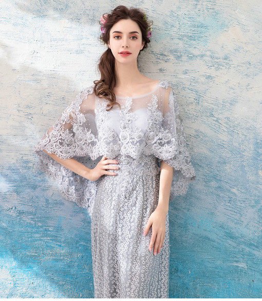 prom dress lace 0655-08