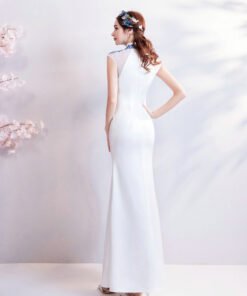 prom dress mermaid 0654-04