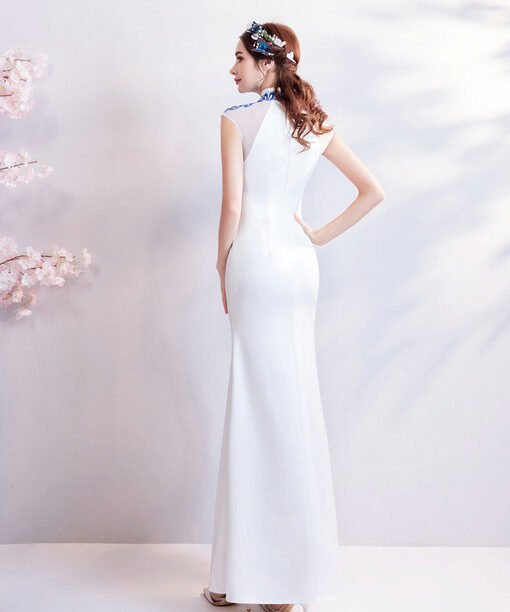 prom dress mermaid 0654-04