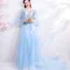 prom dress train 0680-09