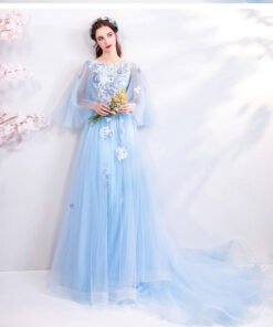 prom dress train 0680-09