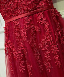 red prom dress cheap 0668-01