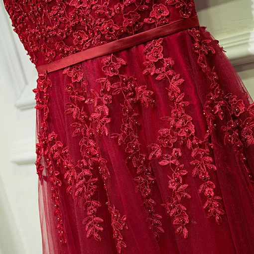 red prom dress cheap 0668-01