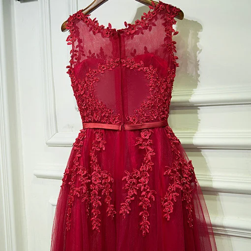 red prom dress cheap 0668-04