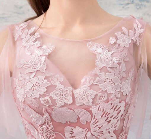 evening dress pink 0679-01