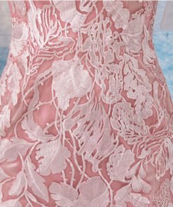 evening dress pink 0679-02
