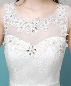 lace wedding dress mermaid 0687-05