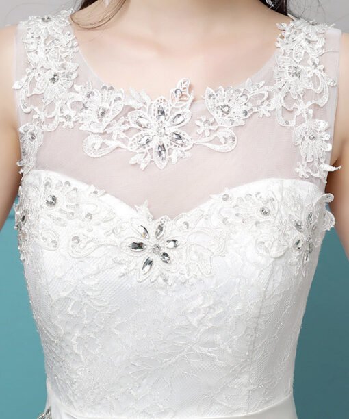 lace wedding dress mermaid 0687-05