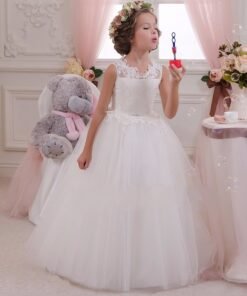 little girl wedding dress-0605-01