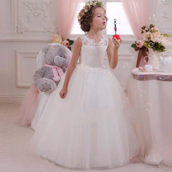 little girl wedding dress-0605-01