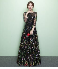 long party dress 0702-01