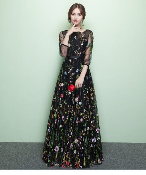 long party dress 0702-01