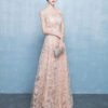 pink party dress 0698-03