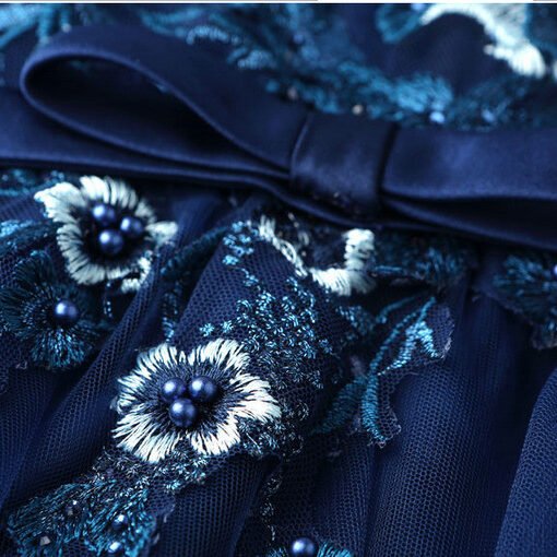 prom dress with sleeves plus size 0681-05