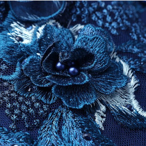 prom dress with sleeves plus size 0681-05