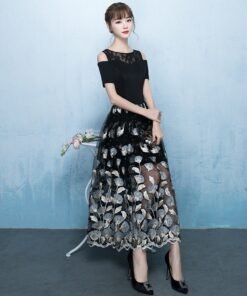 tea length dress 0701-02