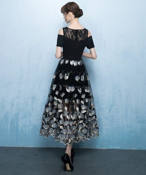 tea length dress 0701-04