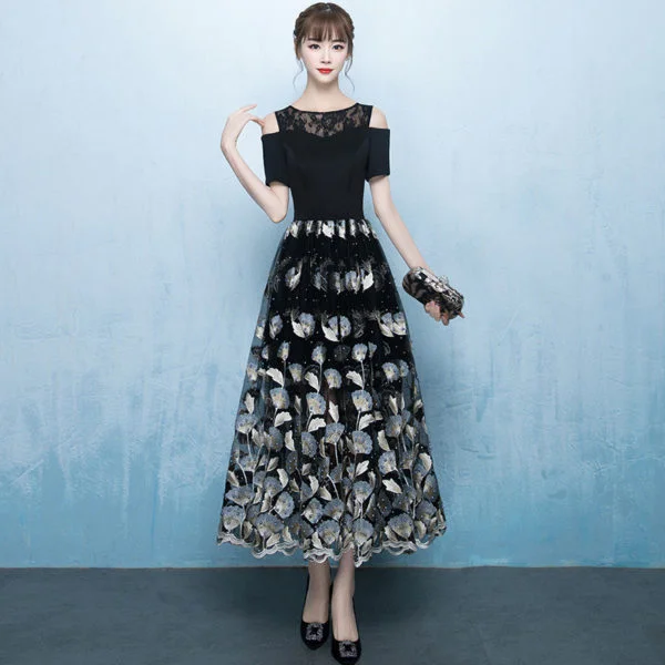 tea length dress 0701-05