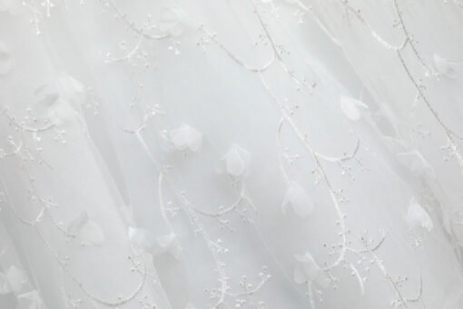 wedding dress floor length 0694-03
