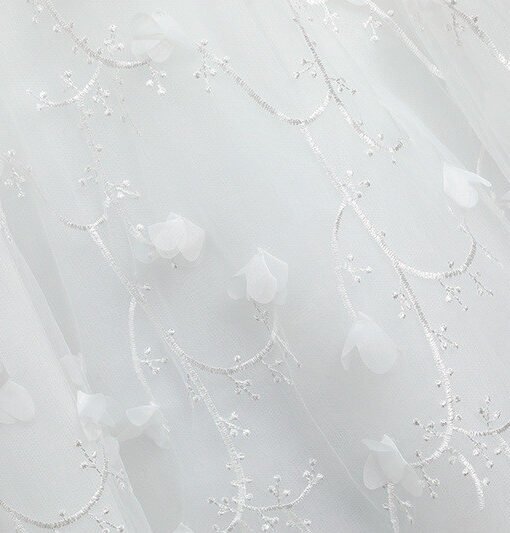 wedding dress floor length 0694-03