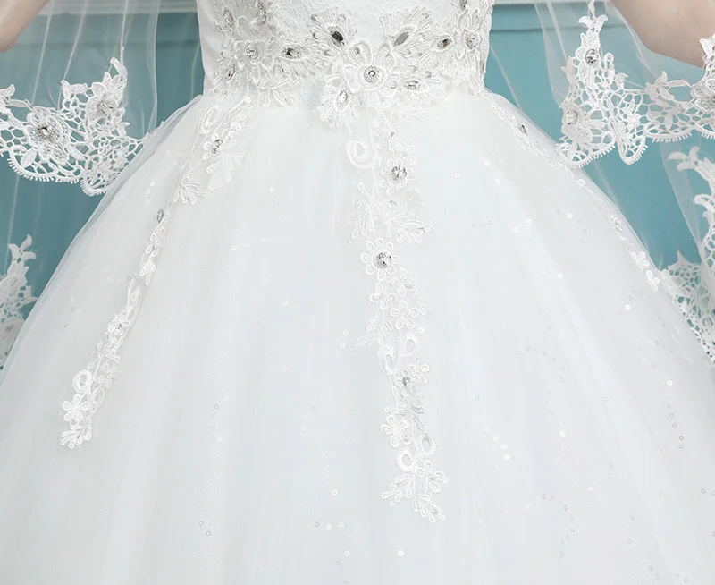 wedding dress with cape 0693-09