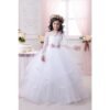white flower girl dresses-0604-01