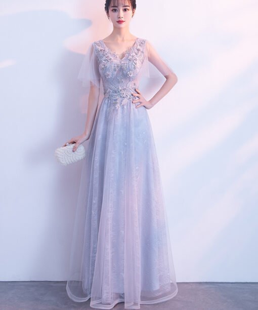 a line prom dress long 754-05