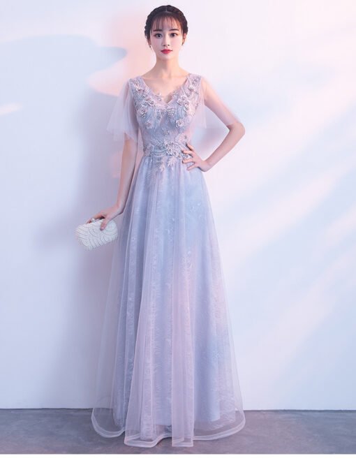 a line prom dress long 754-05