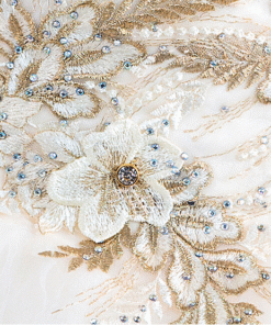 ball gown wedding dress strapless 762-01
