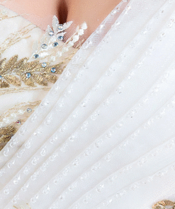 ball gown wedding dress strapless 762-02