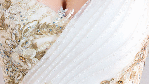 ball gown wedding dress strapless 762-02