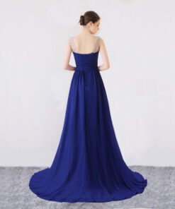 blue bridesmaid dress 0731-03