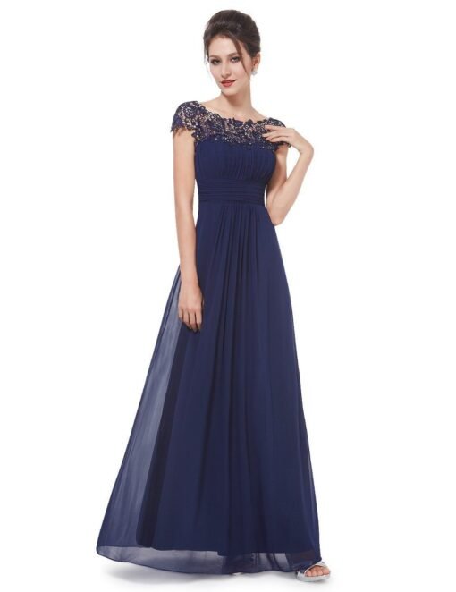 bridesmaid dress chiffon 0733-03