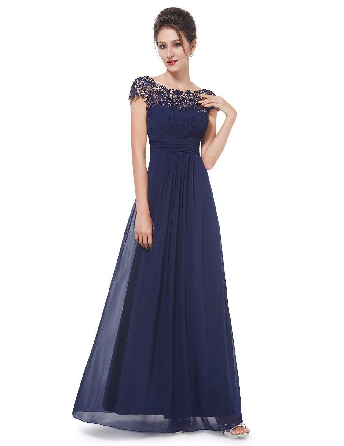 Bridesmaid Dress Chiffon A Line Long Party Dress