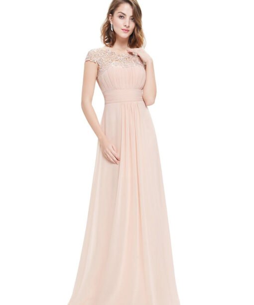 bridesmaid dress chiffon 0733-07