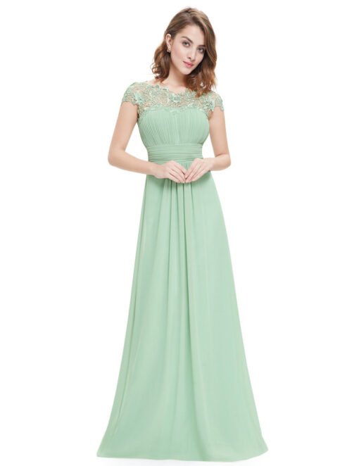 bridesmaid dress chiffon 0733-03