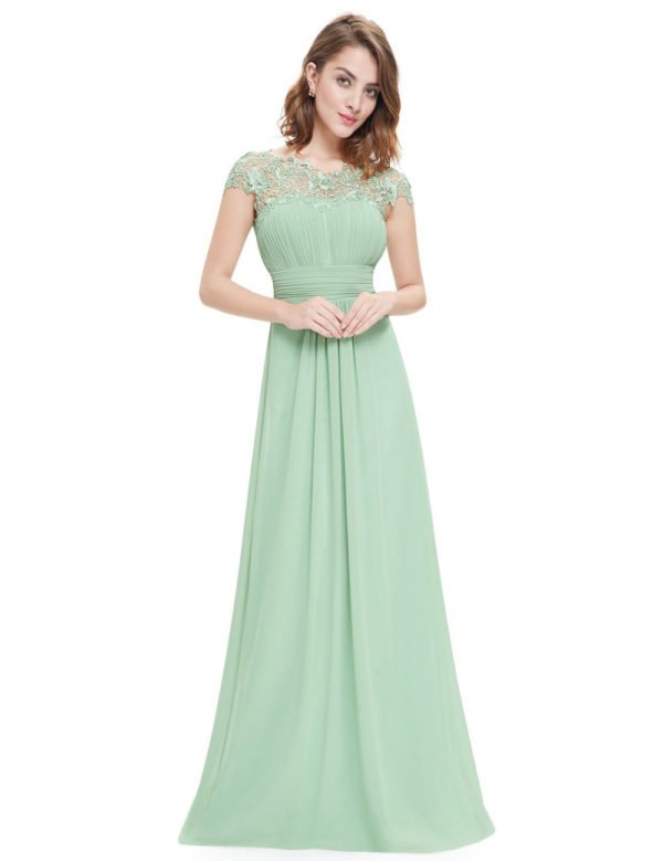 bridesmaid dress chiffon 0733-03