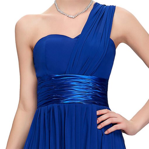 bridesmaid dress one shoulder 0737-01