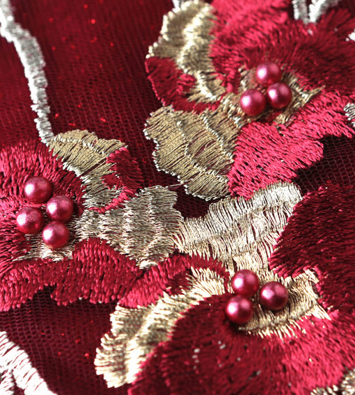 burgundy formal dress 763-01