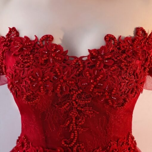burgundy prom dresses cheap 749-03