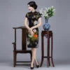 cheongsam black 745-04