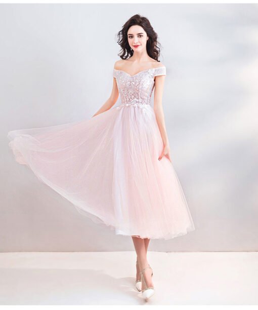 cocktail dress tea length 760-04